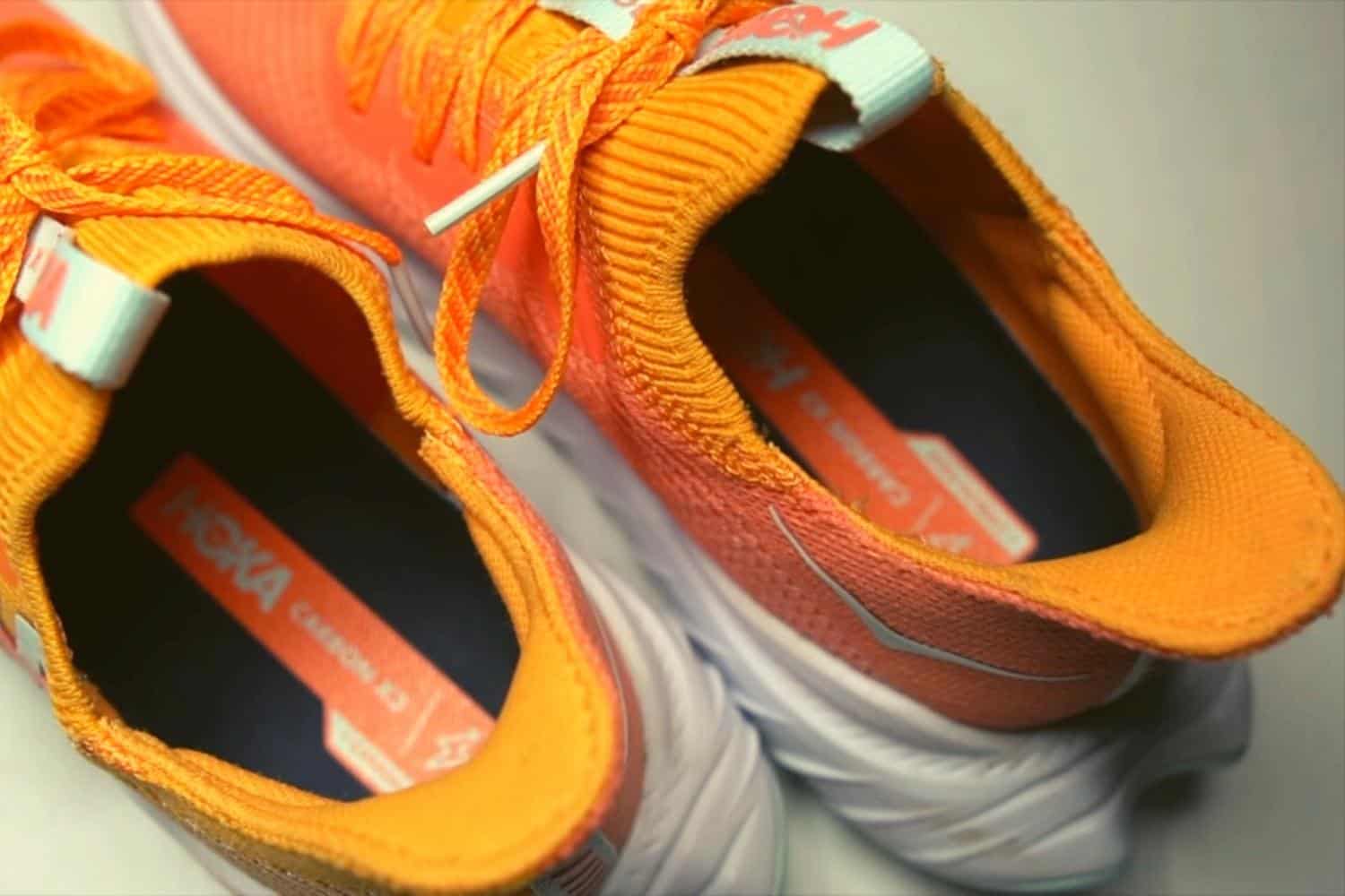 Carbon X 3 de Hoka déballage