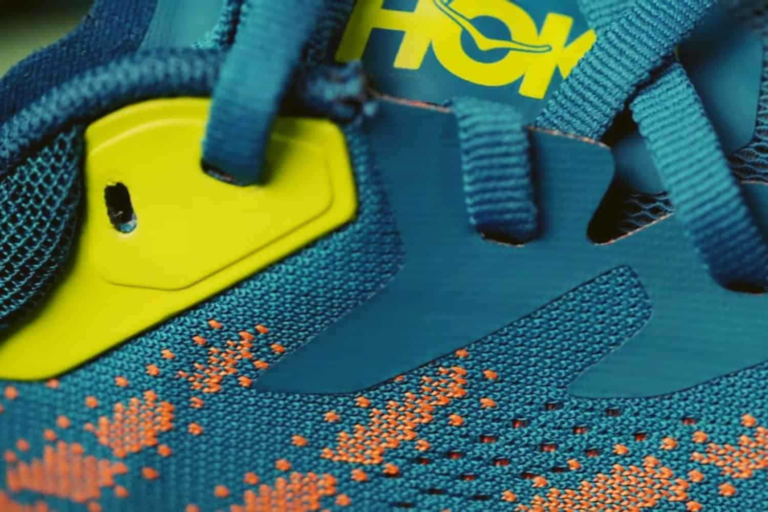 Hoka Speedgoat 5 gros plan mesh