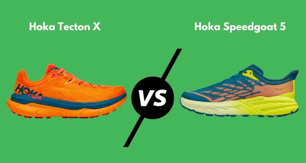 Hoka Tecton X vs Speedgoat 5