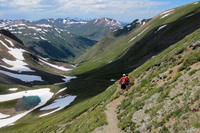 Une des vues uniques qu'on retrouve sur les trails du Hardrock 100