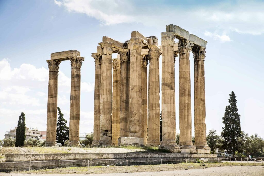 ruines Athènes