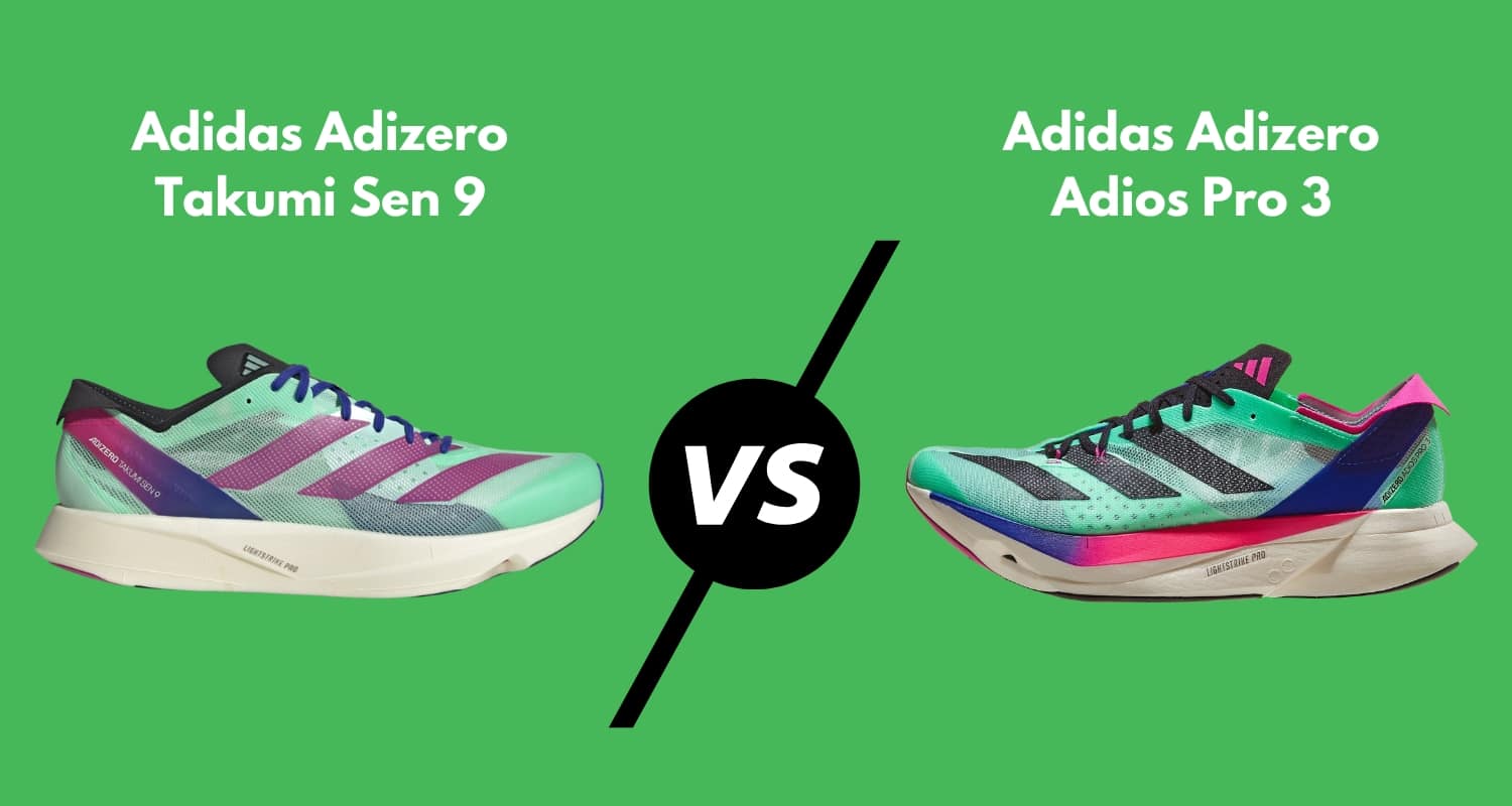 Adidas Takumi Sen 9 vs Adios Pro 3