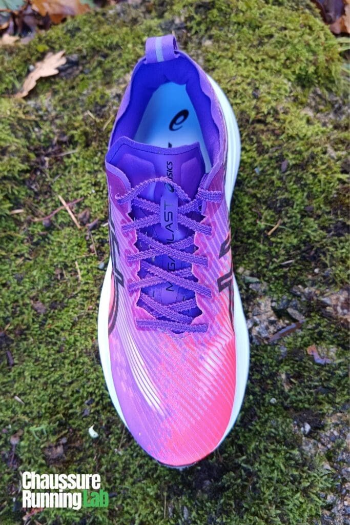 Asics Megablast Tokyo tige mesh technique