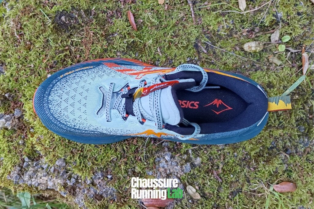 Asics Trabuco Max 4 tige mesh technique