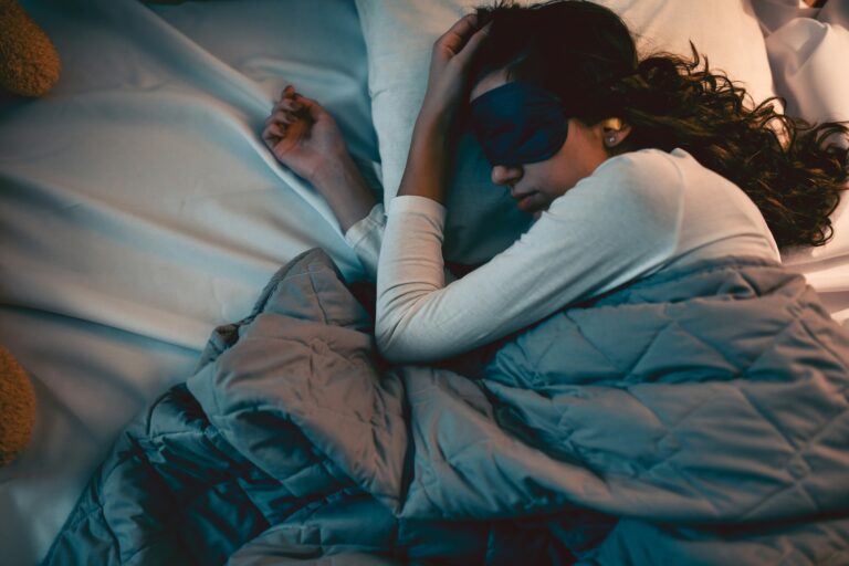 coureuse qui dort la nuit