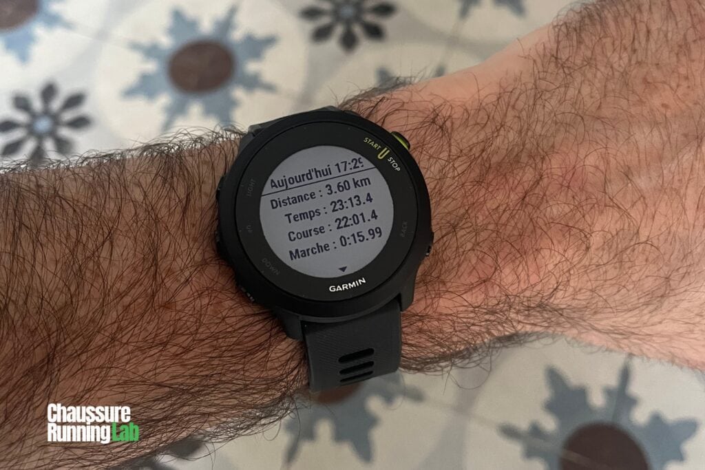 garmin forerunner 55 pixels