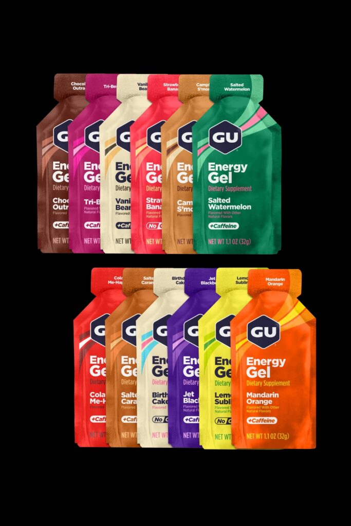 gels énergétiques gu