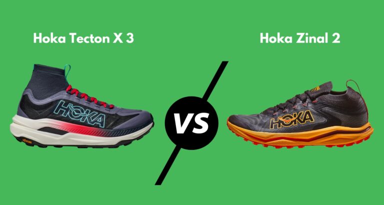 Hoka Tecton X 3 vs Zinal 2