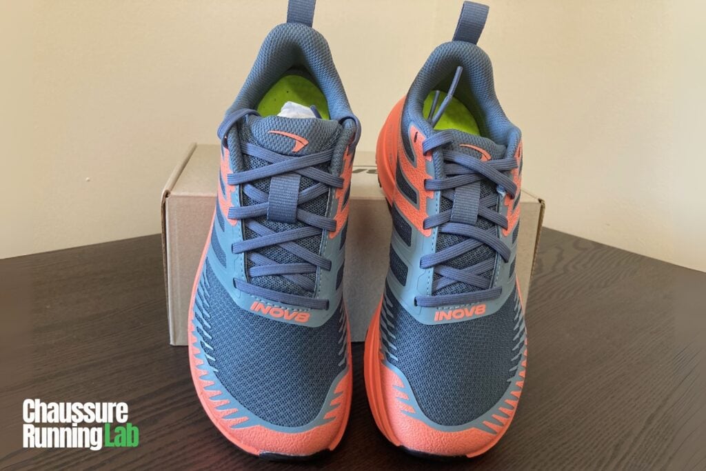 paire de chaussures de trail Inov8 TrailFly Max