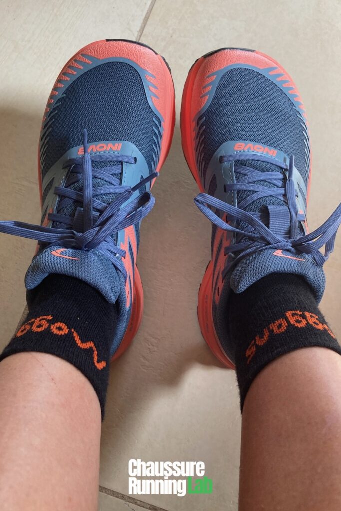 Inov8 TrailFly Max aux pieds