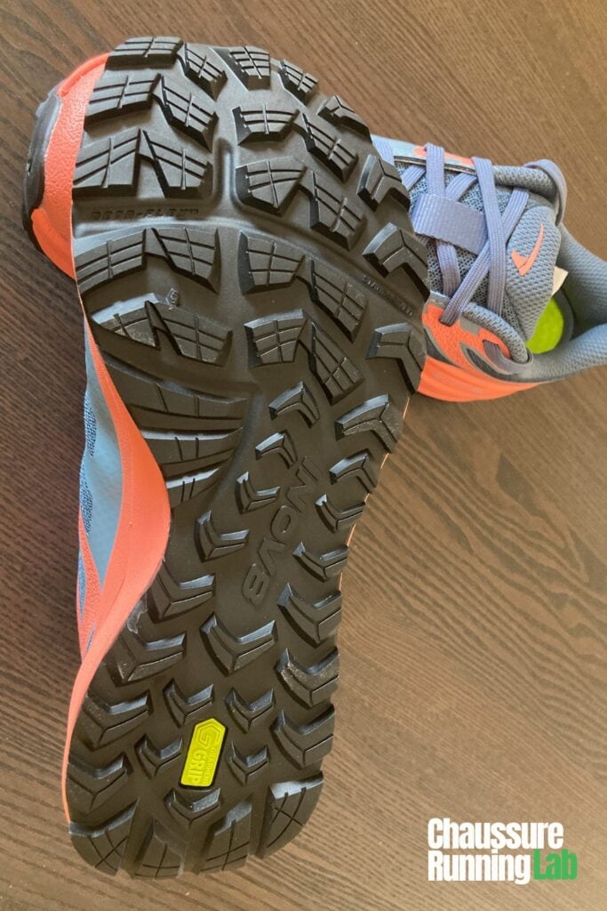 Inov8 TrailFly Max semelle extérieure caoutchouc