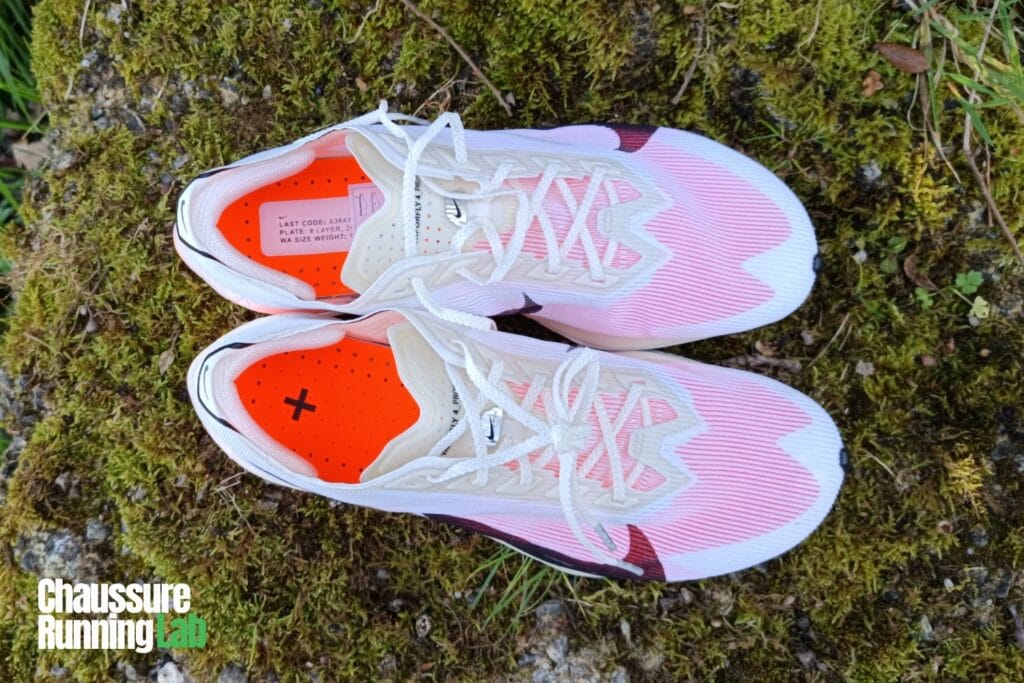 Nike Vaporfly 4 Proto tige mesh technique