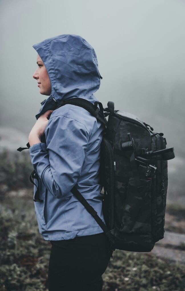 veste impermeable en gore-tex pour femme