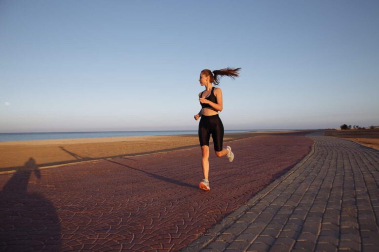 Fartlek libre entrainement sur la plage