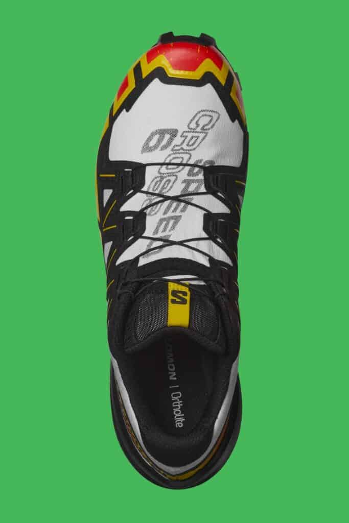 salomon speedcross 6 vue d'en haut