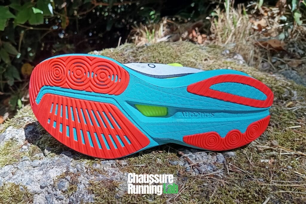 Saucony Endorphin Speed 5 semelle extérieure caoutchouc