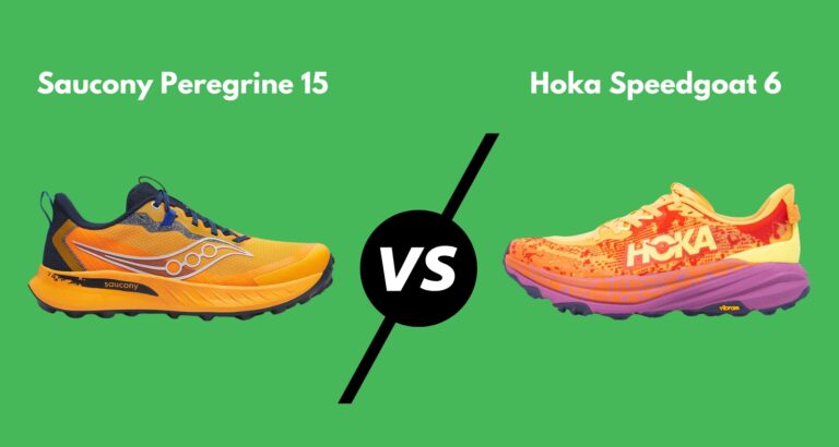 Saucony Peregrine 15 vs Hoka Speedgoat 6