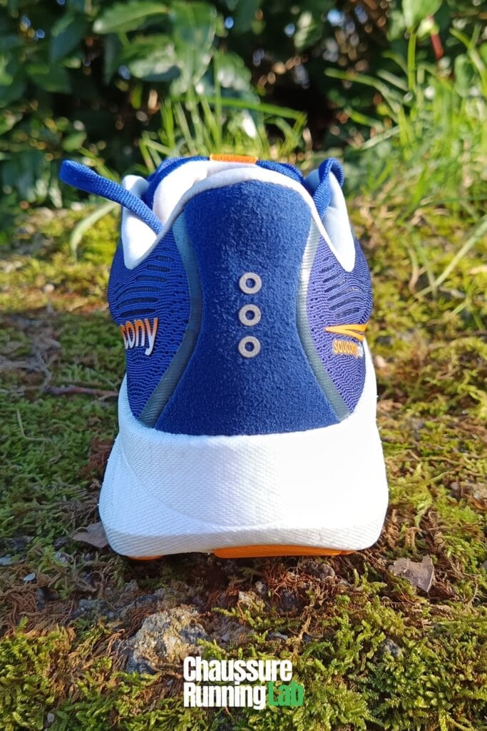Saucony Ride 18 talon