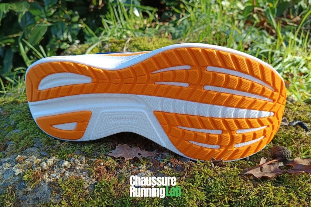 Saucony Ride 18 semelle extérieure caoutchouc