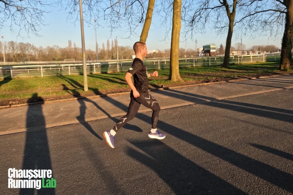 julien guyod teste les Saucony Ride 18