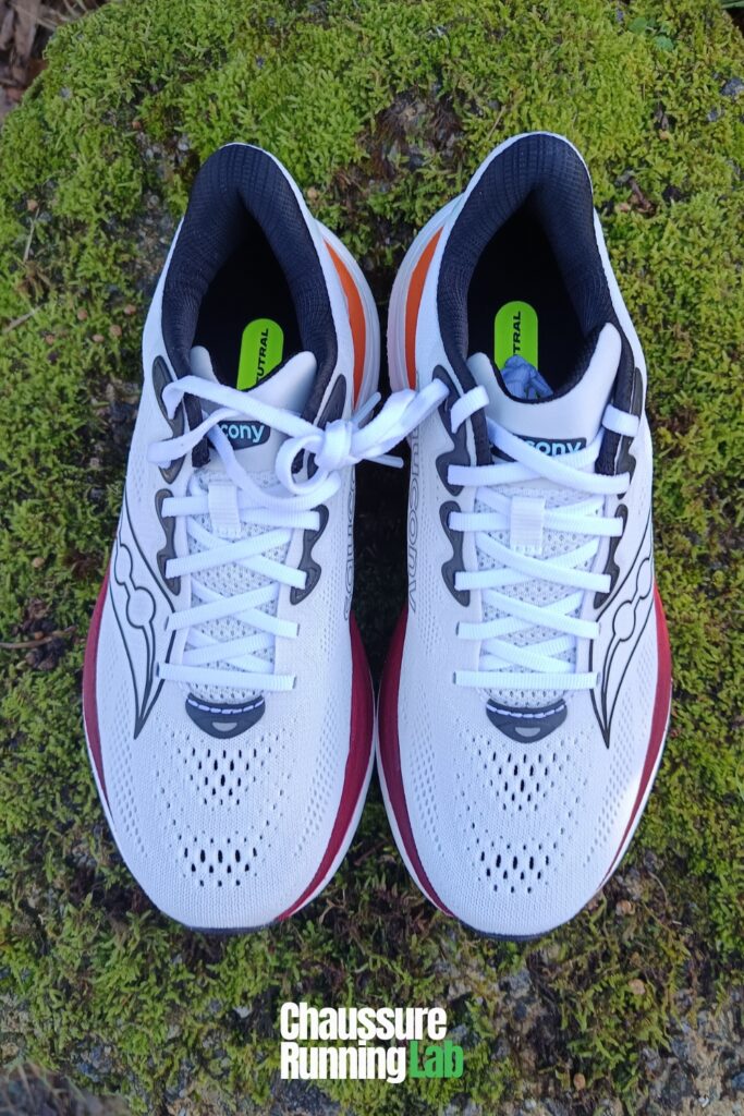 Saucony Ride 19 tige mesh technique