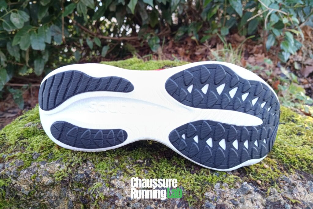 Saucony Ride 19 semelle extérieure caoutchouc