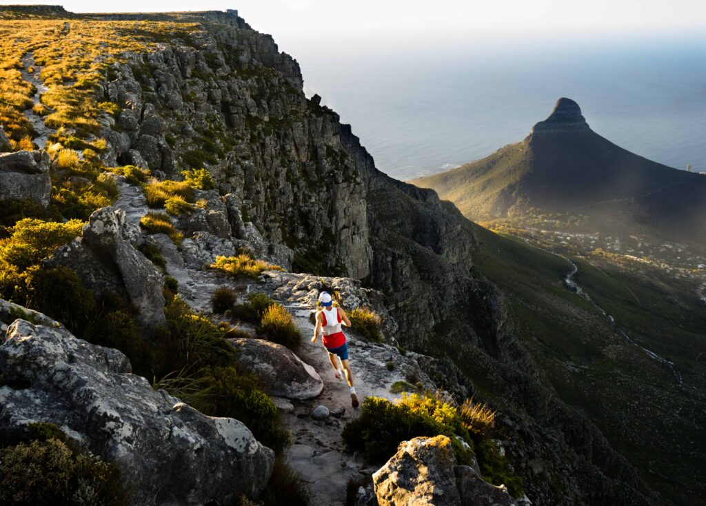 trail runner cap afrique du sud