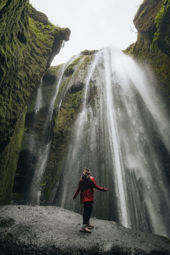 veste femme randonnee chutes d'eau