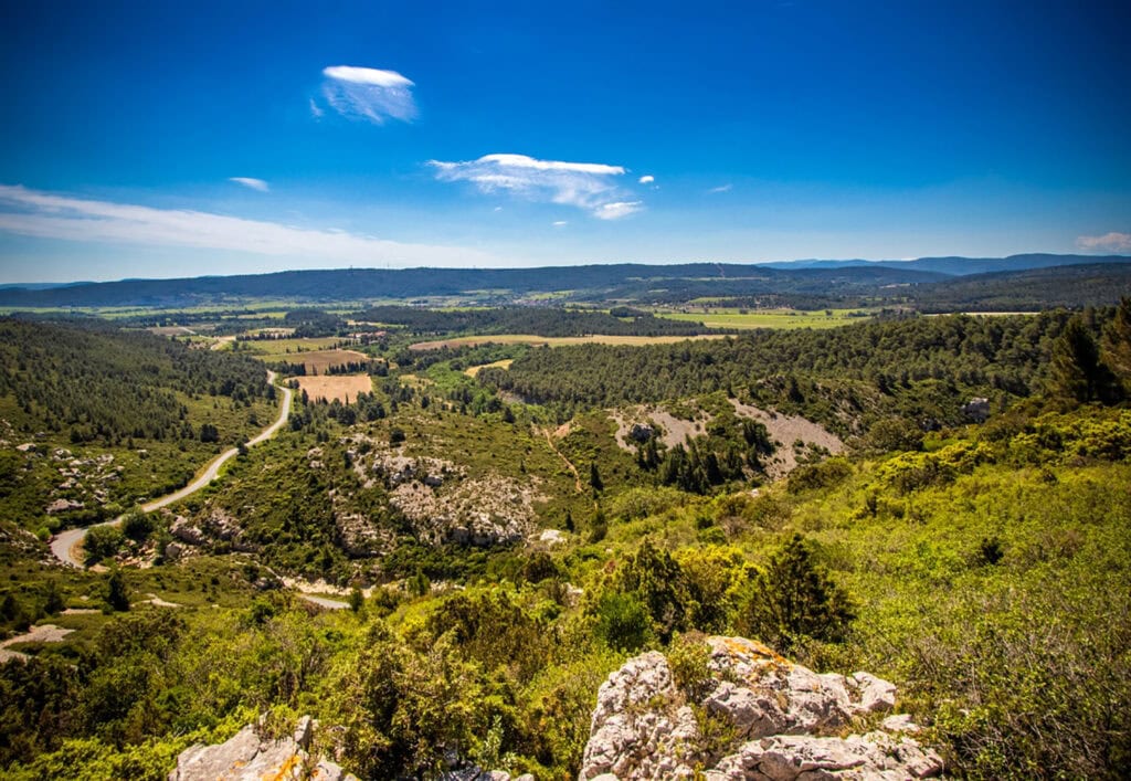 Vue depuis le GR36